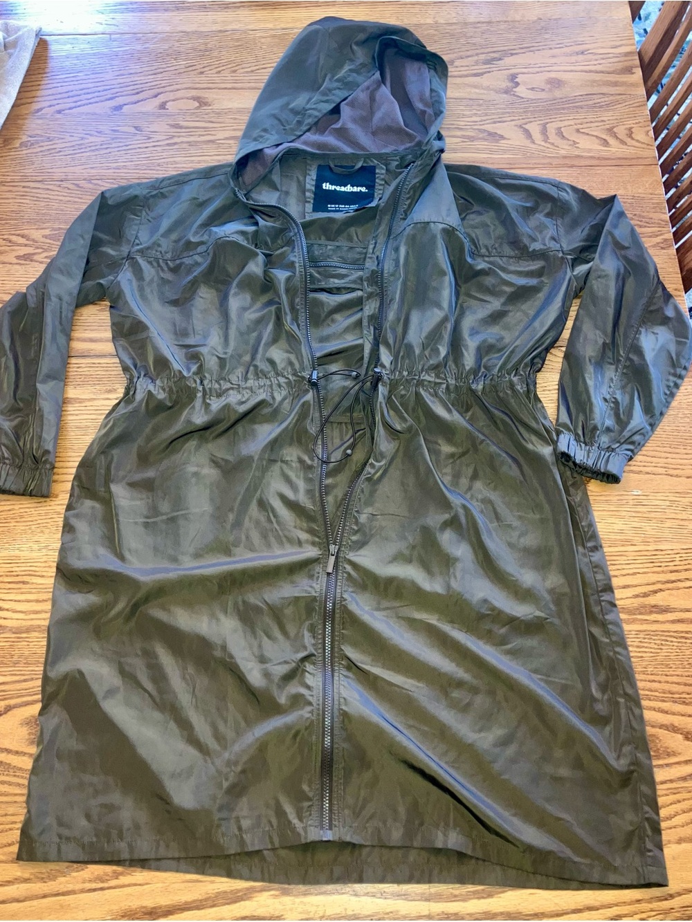 Threadbare Women's Brown Raincoat